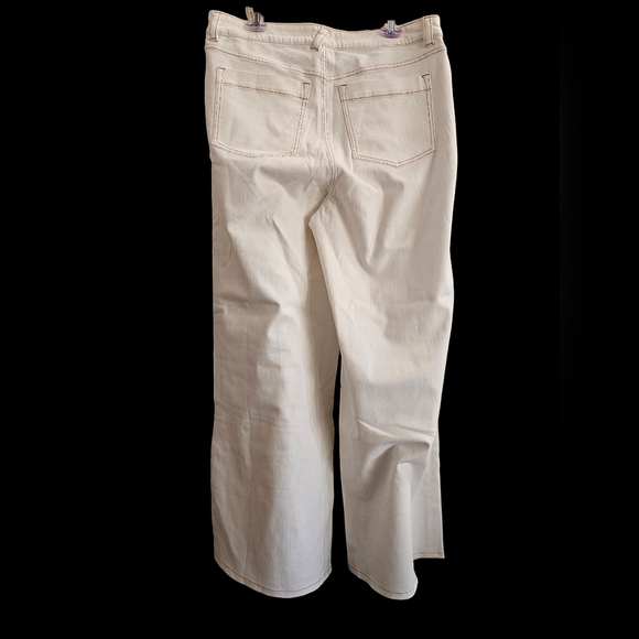 DL1961 Alex High Rise Wide Leg Size 14W Sample - Picture 8 of 13